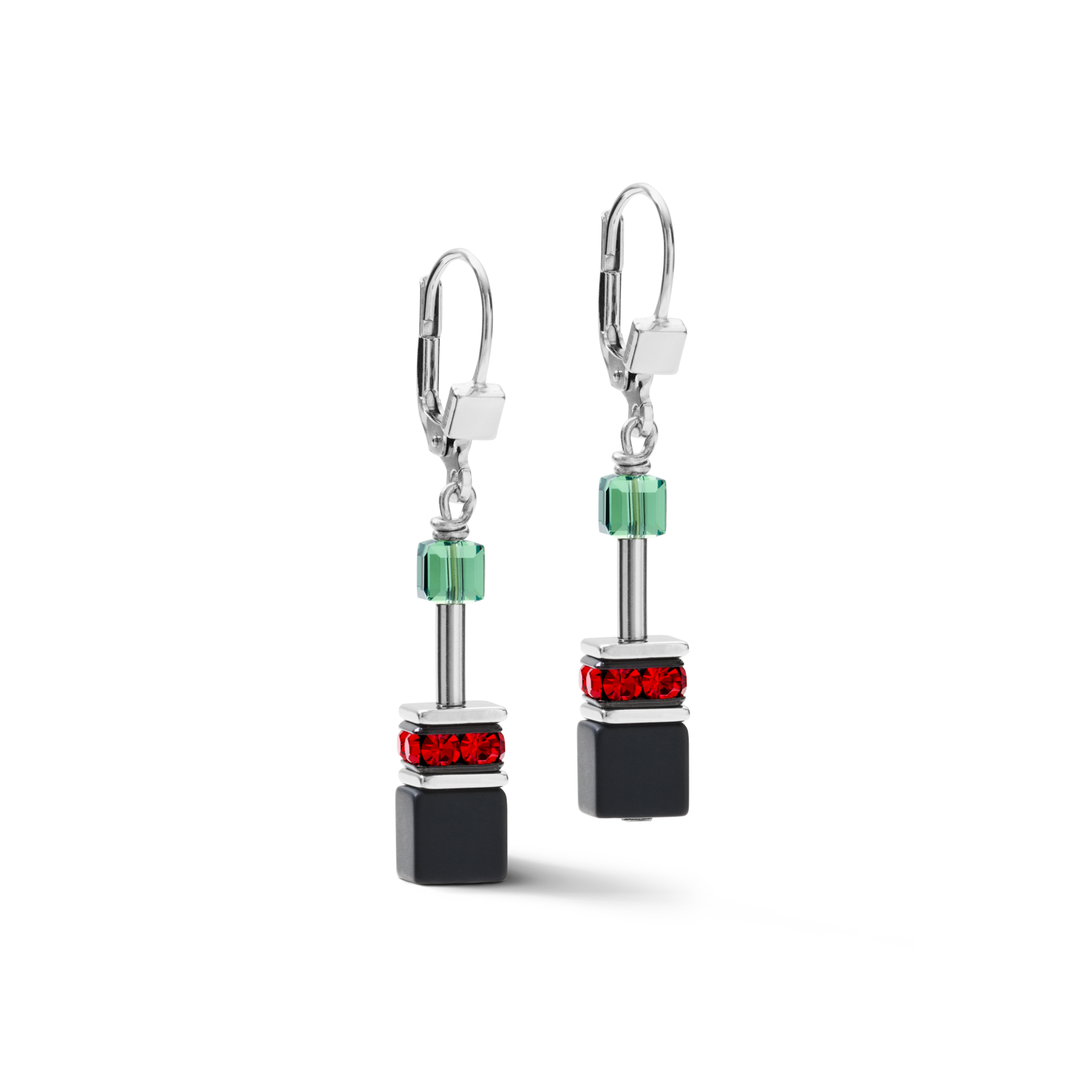 Orecchini GeoCUBE® onice multicolor Pop Art