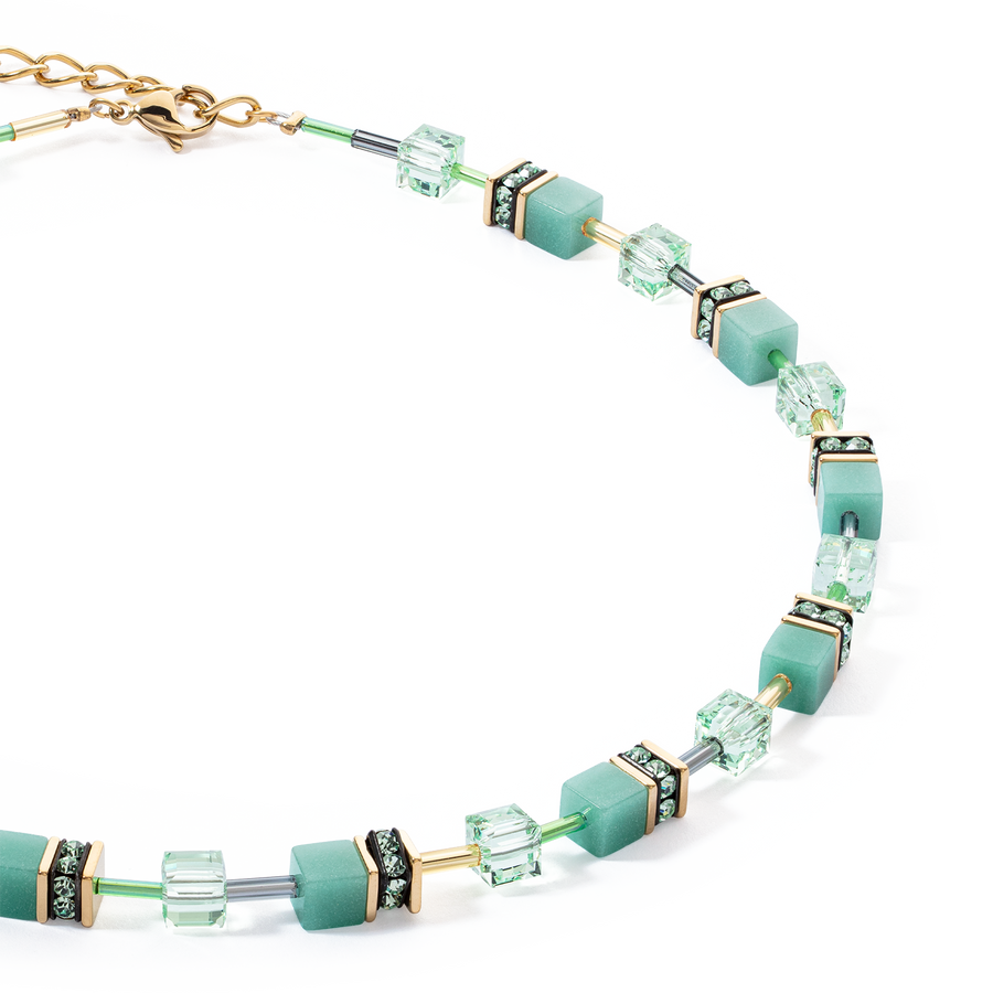 Collana GeoCUBE® Iconic Mono Oro verde