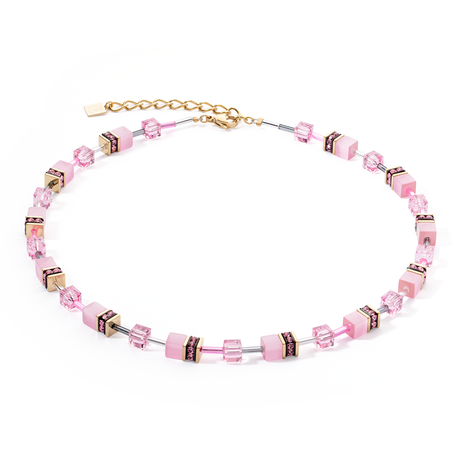 Collana GeoCUBE® Iconic Mono Oro rosa