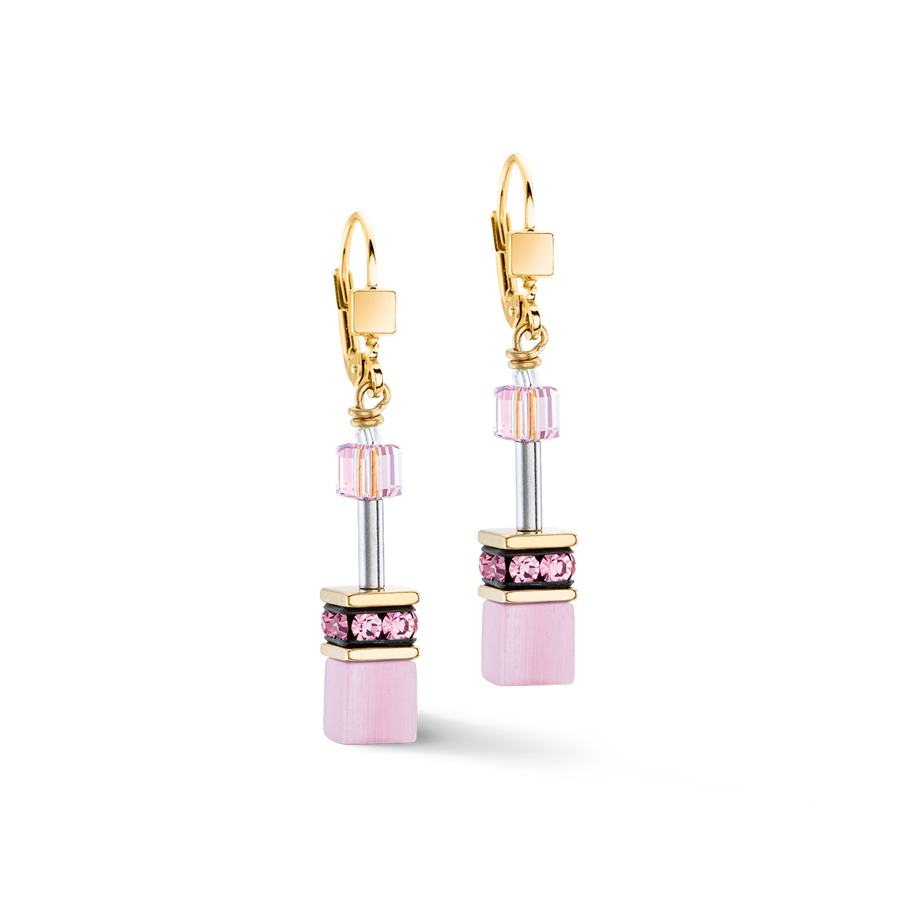 Orecchini GeoCUBE® Iconic Mono Oro rosa