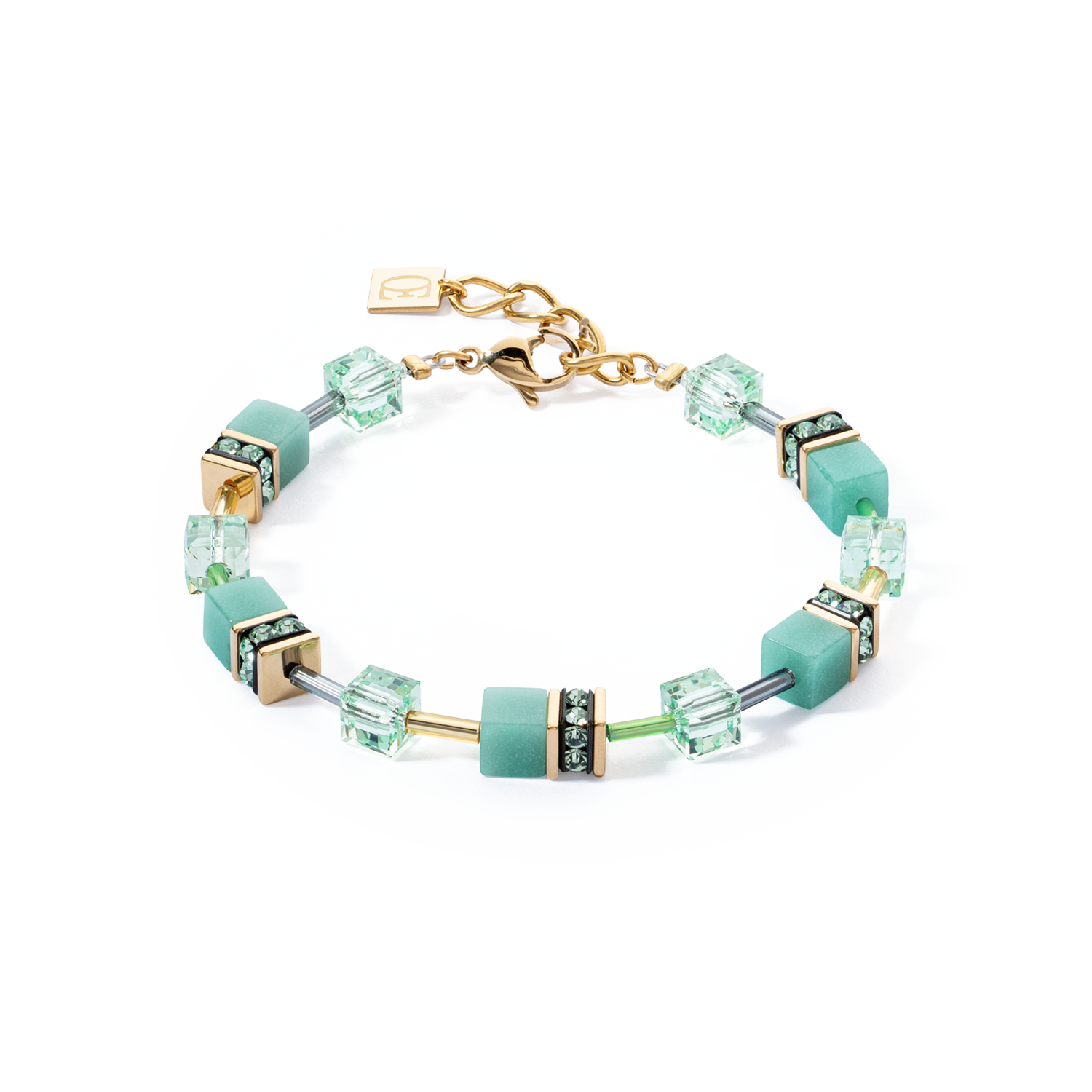 Bracciale GeoCUBE® Iconic Mono Oro verde