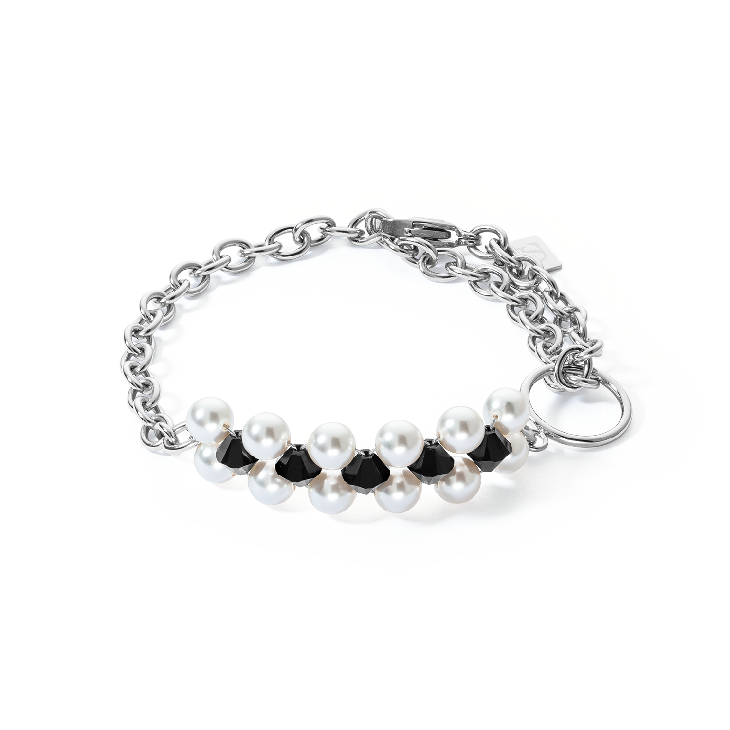 Bracciale Choker Mysterious argento-nero
