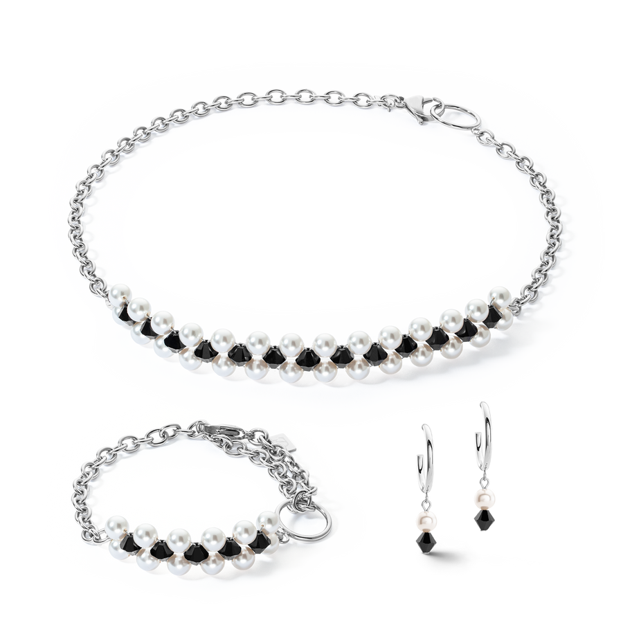 Bracciale Choker Mysterious argento-nero