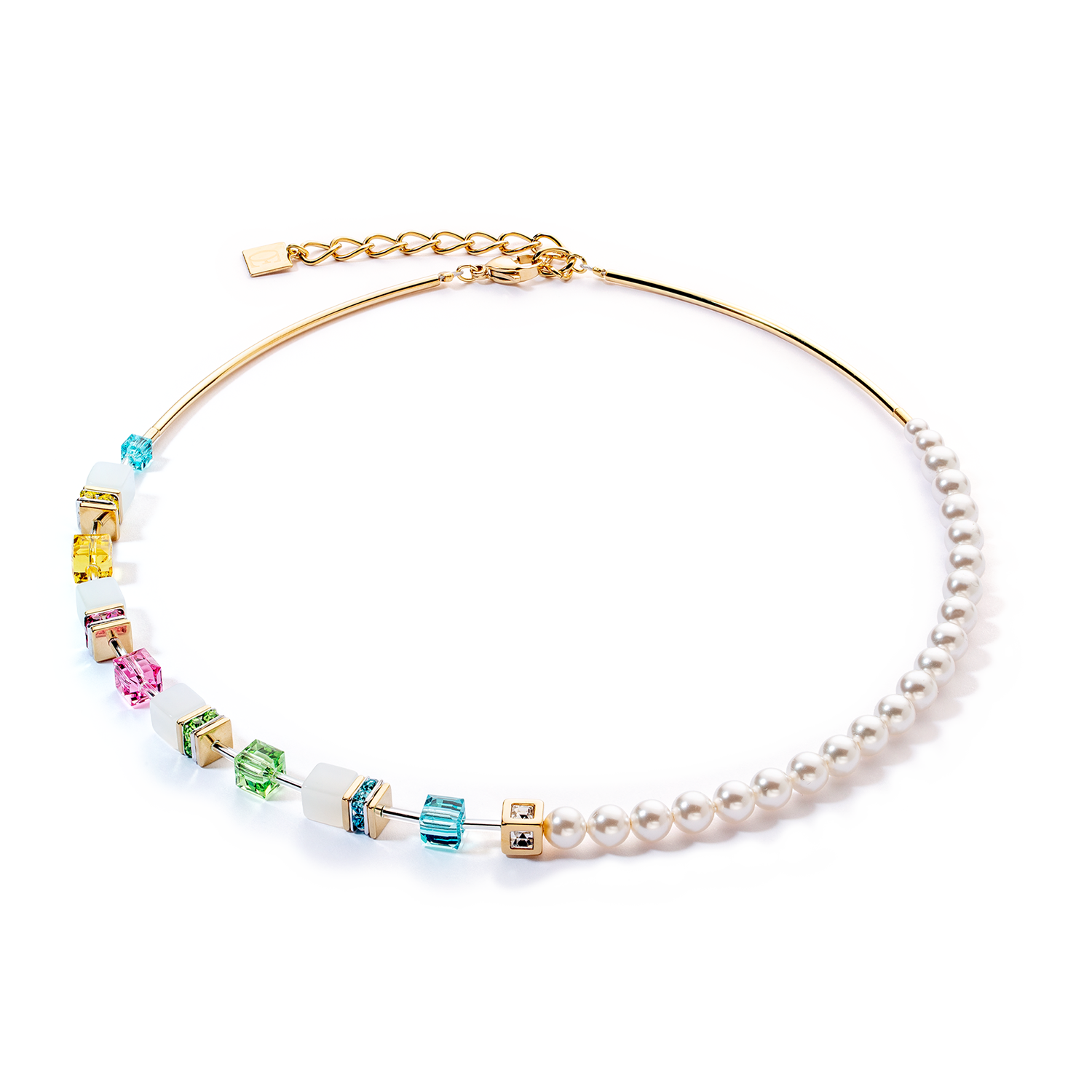 Collana GeoCUBE® Fusion Festive multicolor