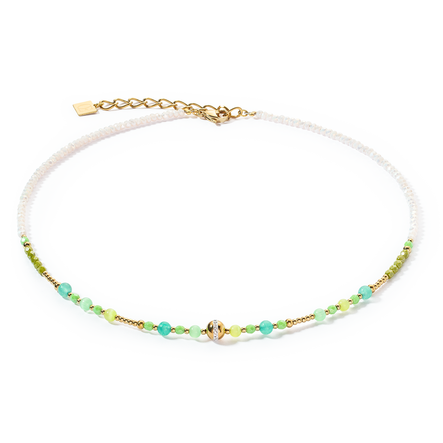 Collana Princess Spheres verde