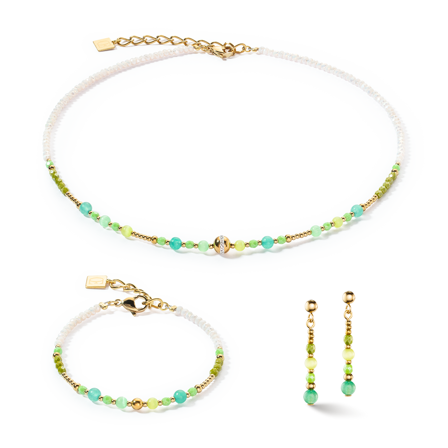 Collana Princess Spheres verde