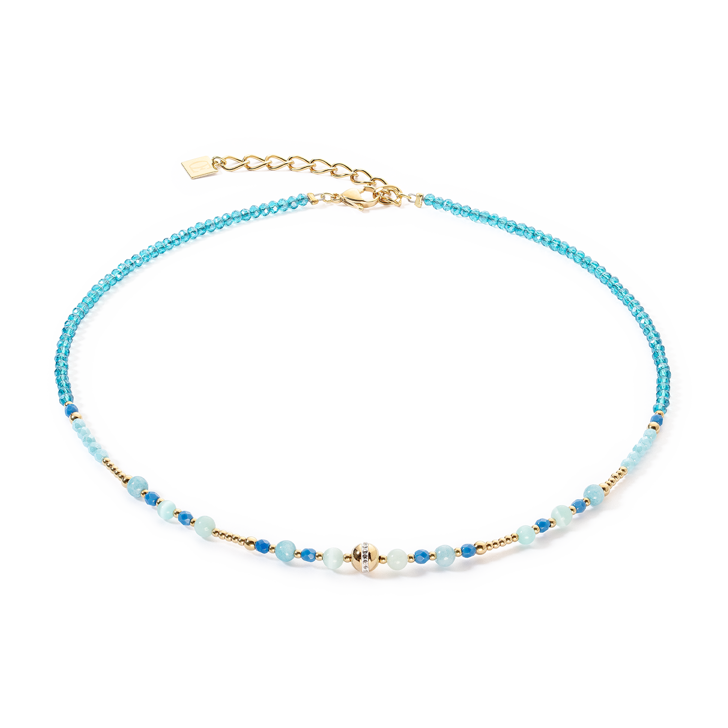 Collana Princess Spheres turchese