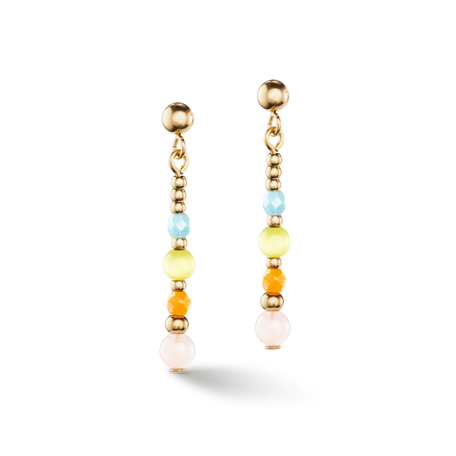 Orecchini Princess Spheres multicolor pastello