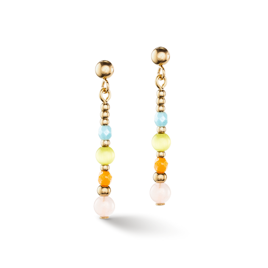 Orecchini Princess Spheres multicolor pastello