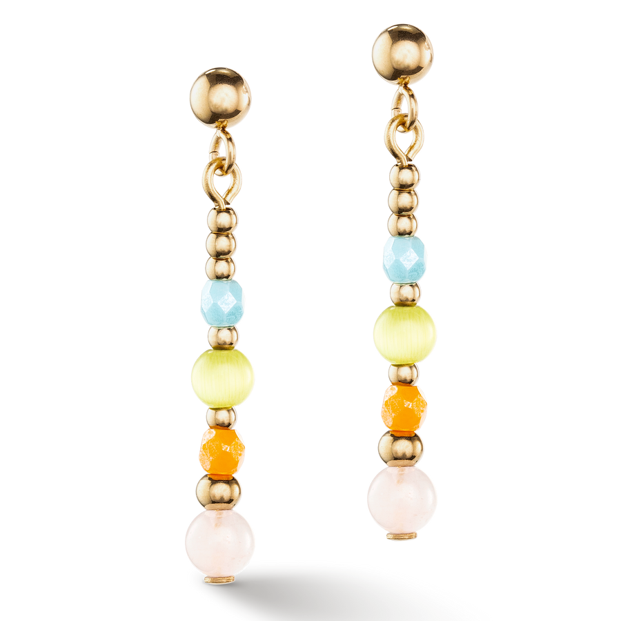 Orecchini Princess Spheres multicolor pastello