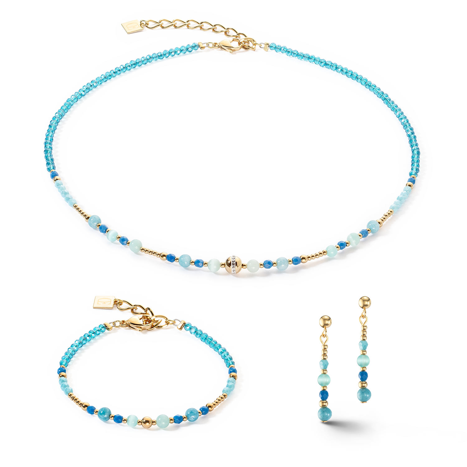 Bracciale Princess Spheres turchese