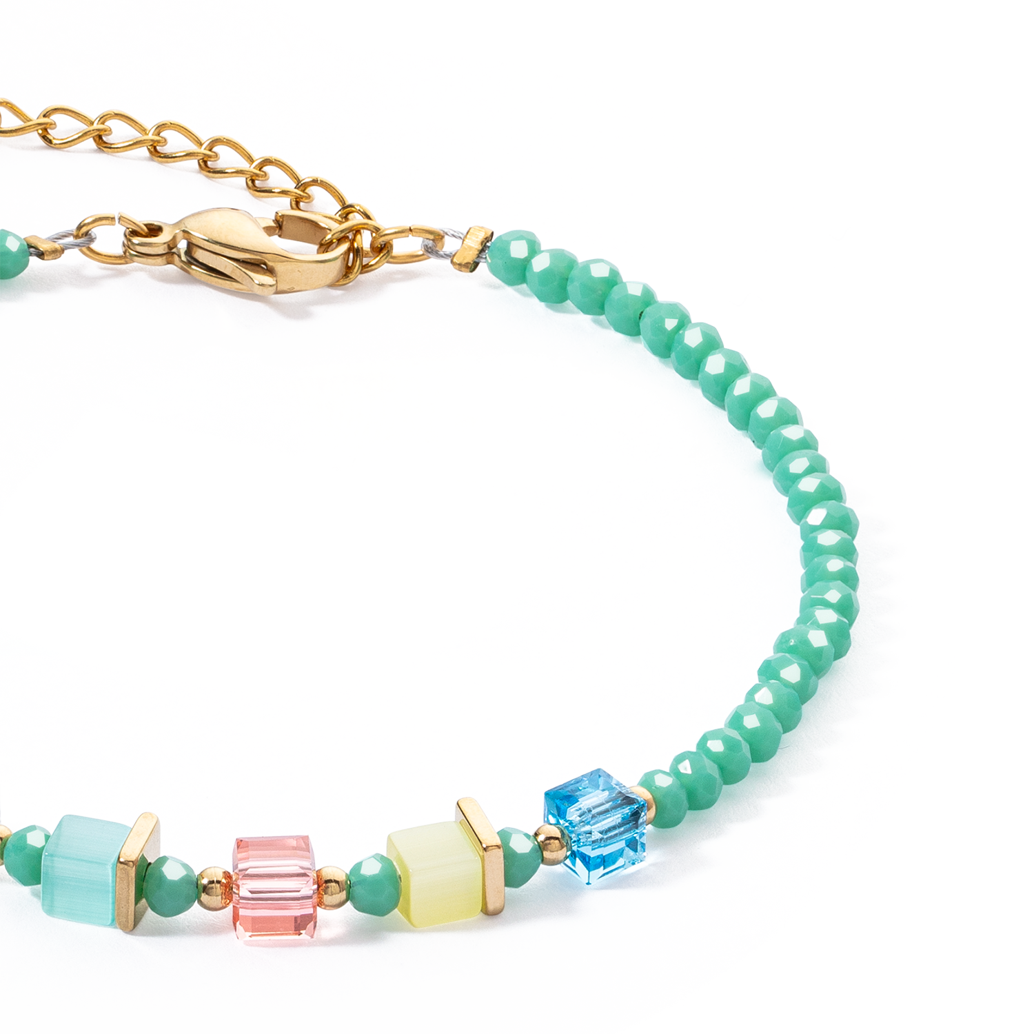 Bracciale Joyful Colours verde-multicolore