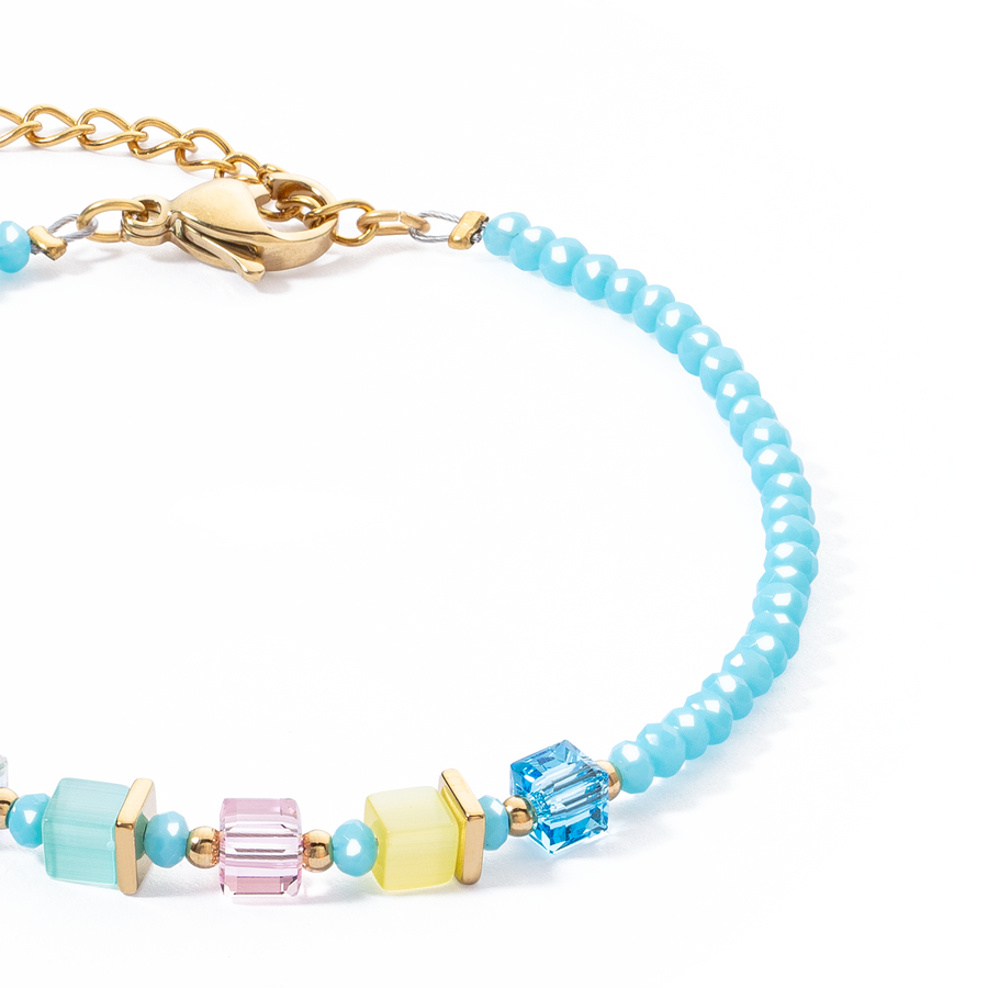 Bracciale Joyful Colours turchese-multicolore