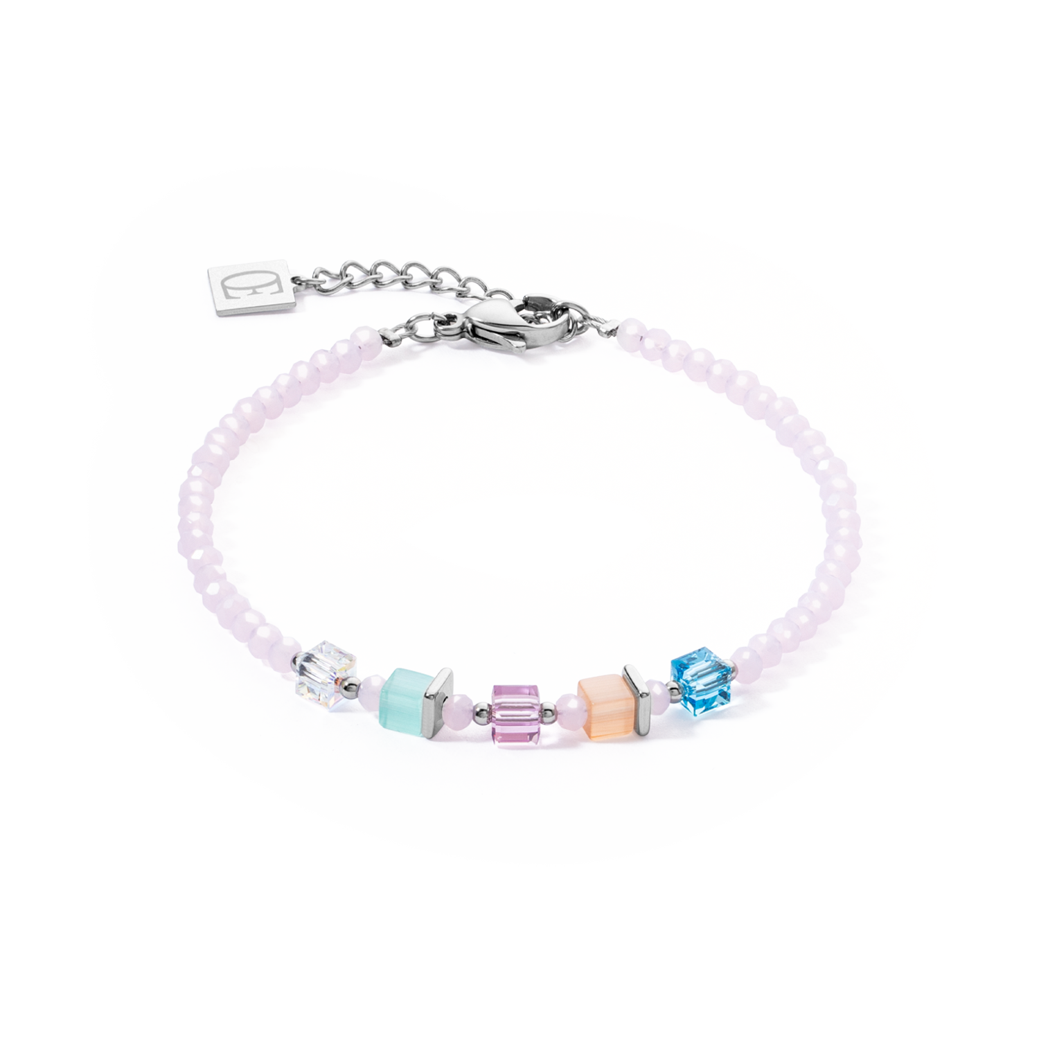 Bracciale Joyful Colours rosa multicolore