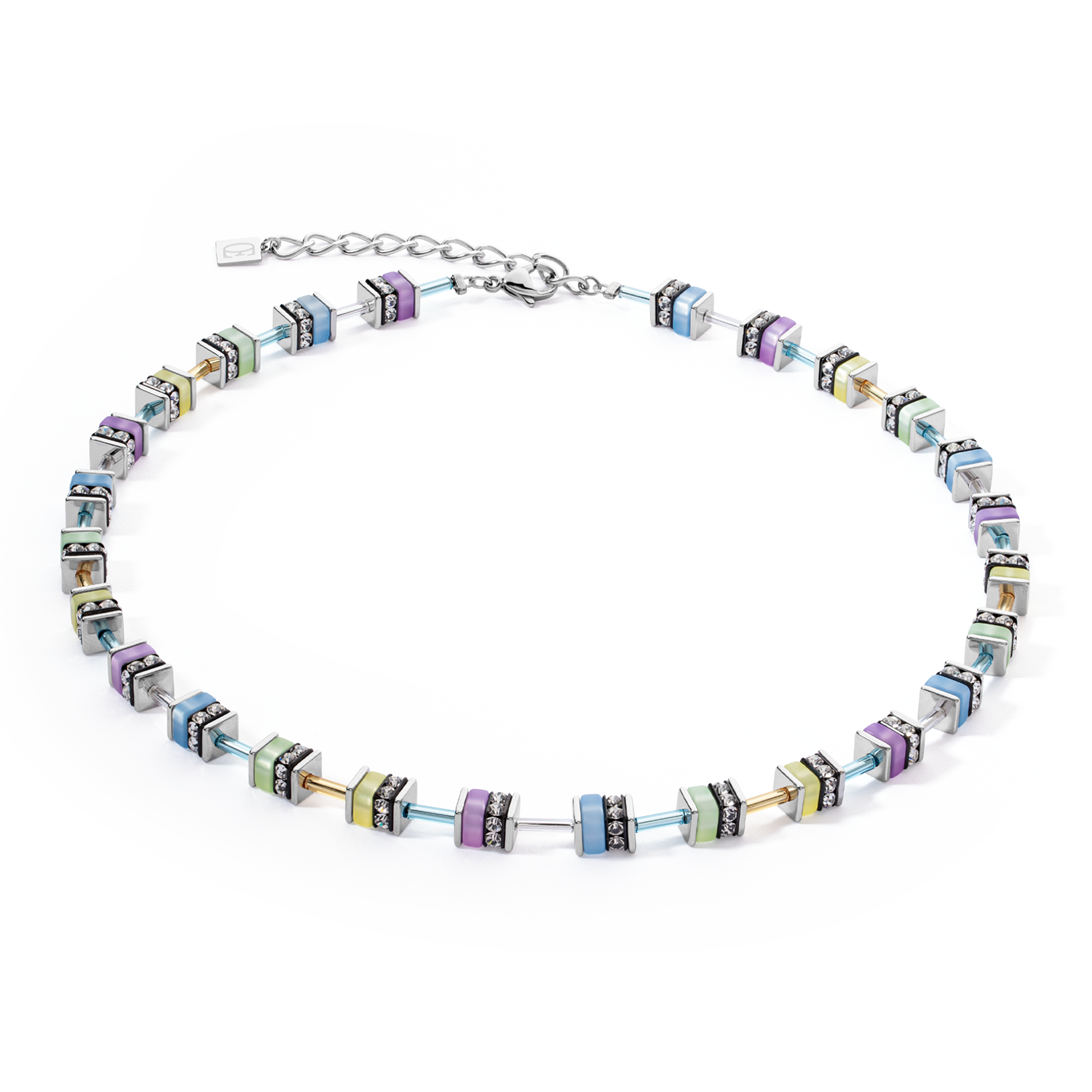 Collana Sparkling Classic Pastel multicolore