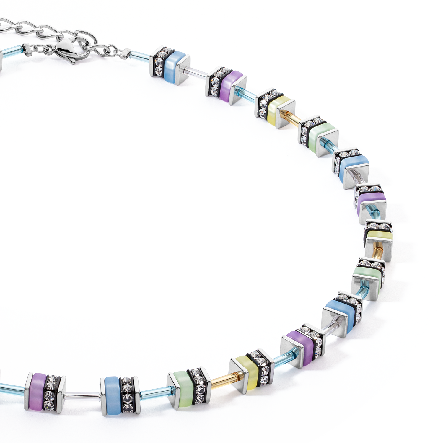 Collana Sparkling Classic Pastel multicolore