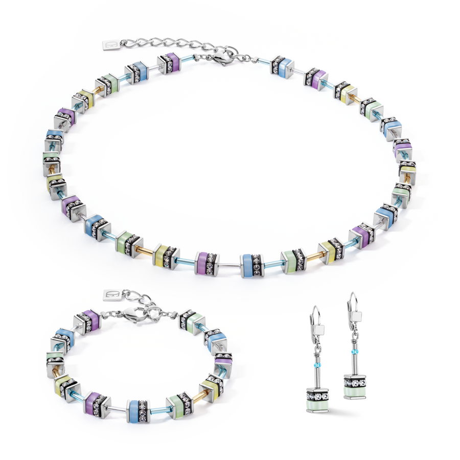 Collana Sparkling Classic Pastel multicolore