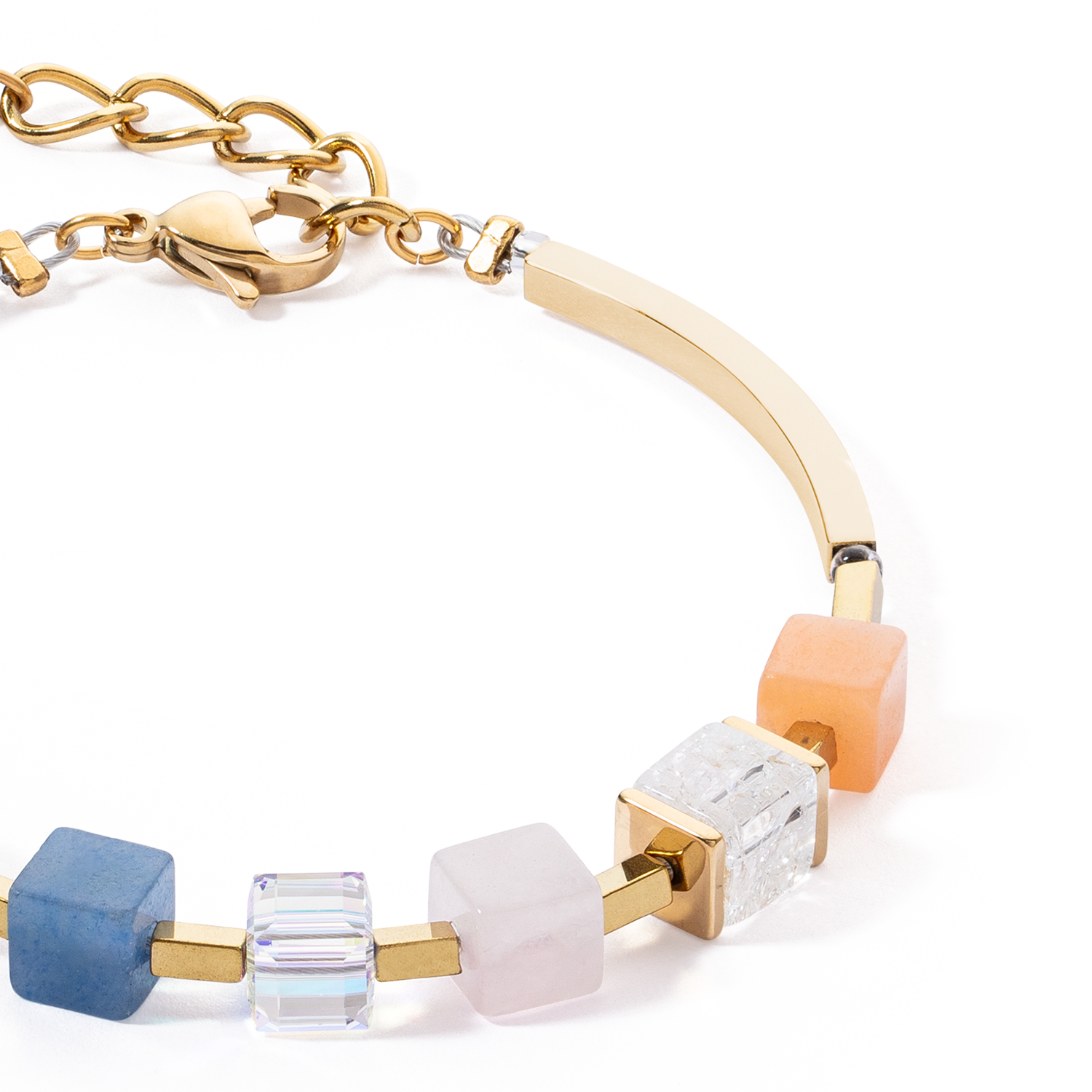 Bracciale Precious Statement Cubes multicolore-gentile