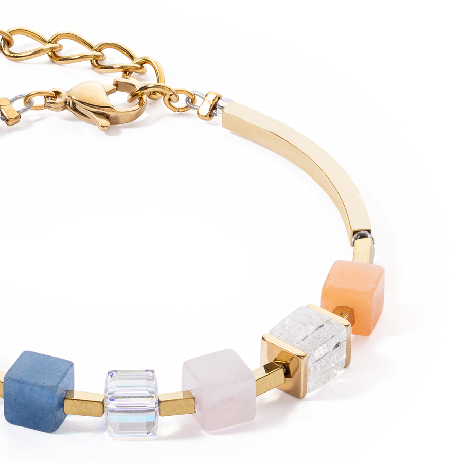 Bracciale Precious Statement Cubes multicolore-gentile