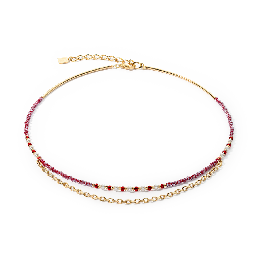 Collana Twinkle Princess oro-rosso