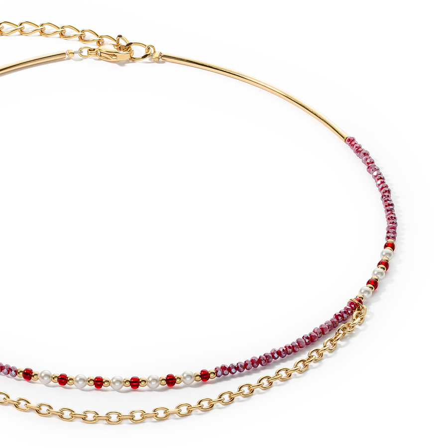 Collana Twinkle Princess oro-rosso