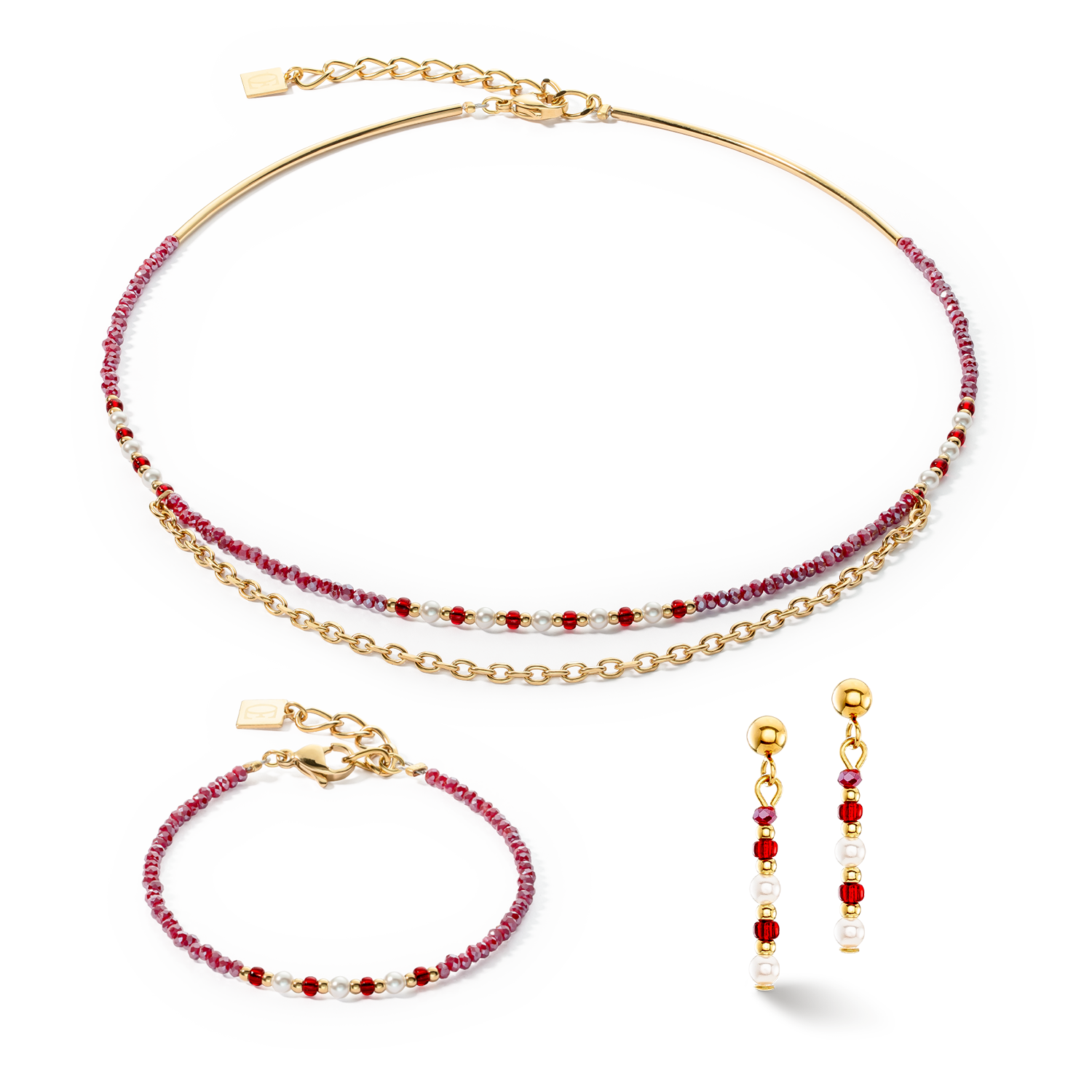 Bracciale Twinkle Princess oro-rosso