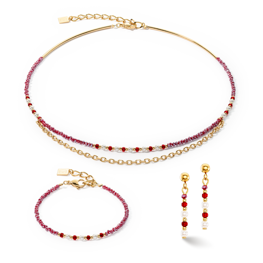 Bracciale Twinkle Princess oro-rosso