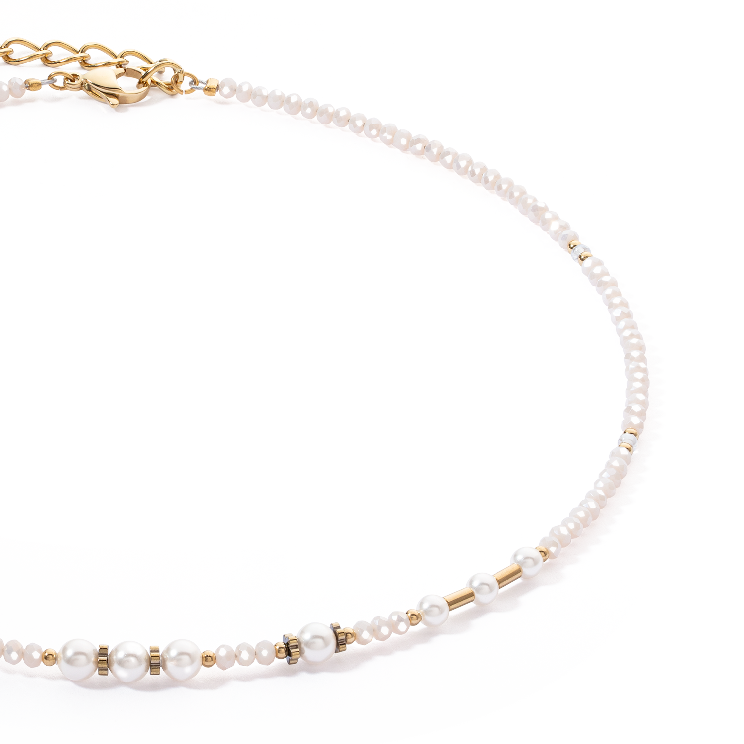 Collana Little Twinkle Pearl Mix bianco