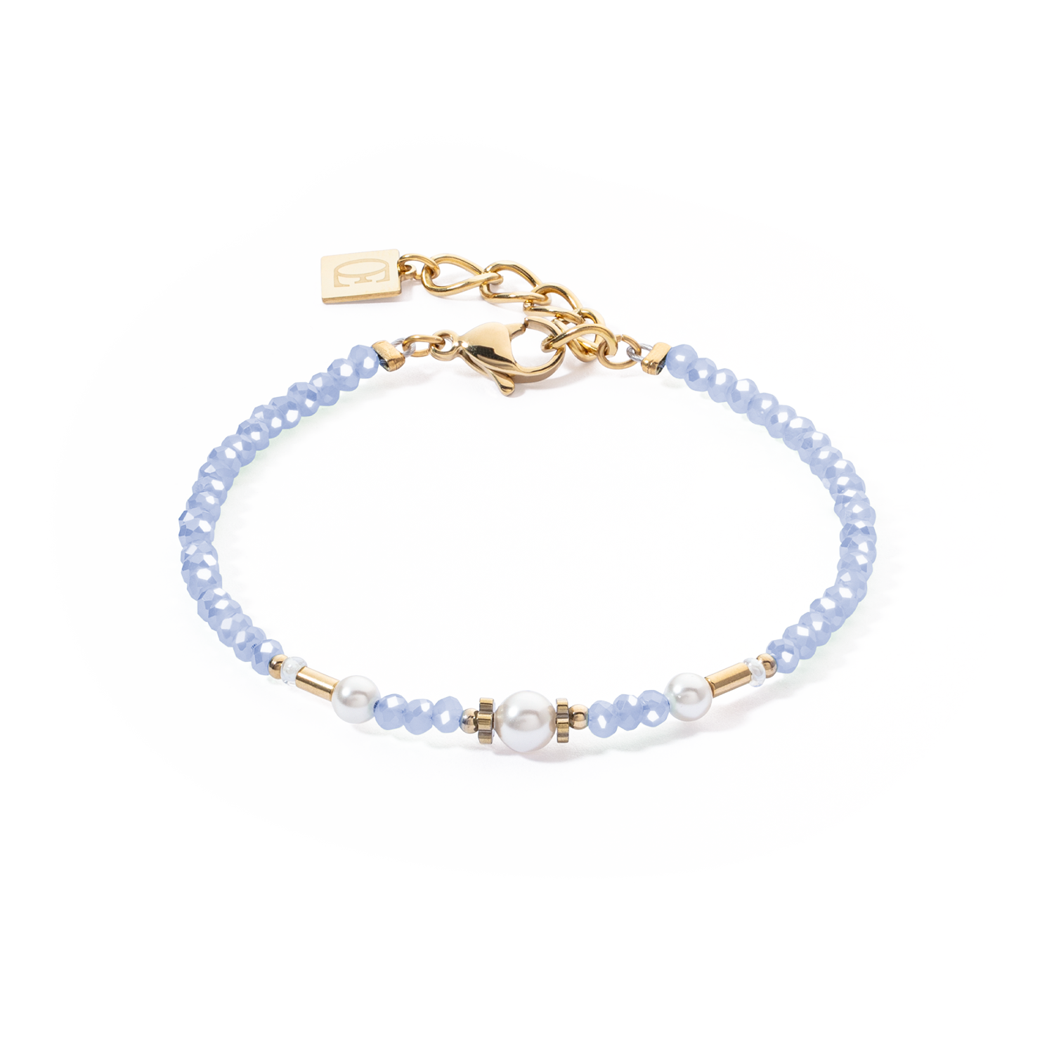 Bracciale Little Twinkle Pearl Mix azzurro