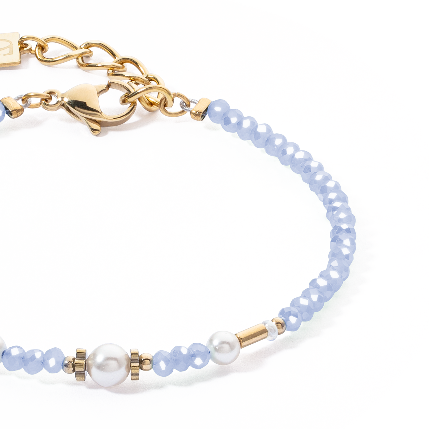 Bracciale Little Twinkle Pearl Mix azzurro