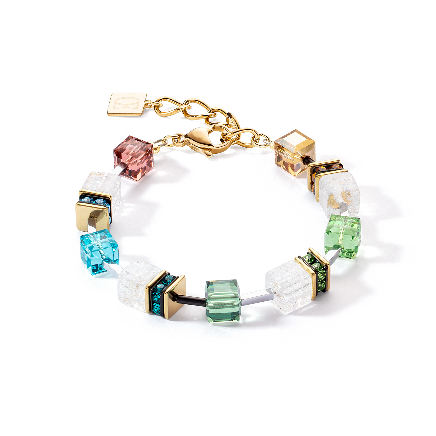 Bracciale GeoCUBE® Iconic Statement Precious multicolor