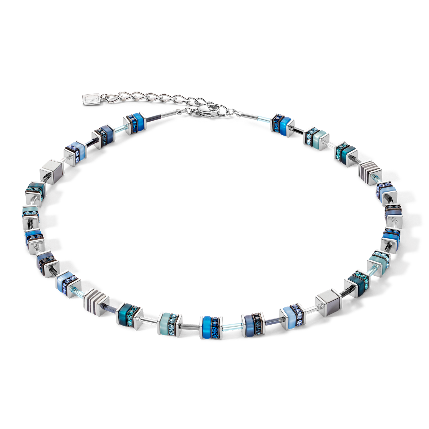 Collana Sparkling Classic Update blu