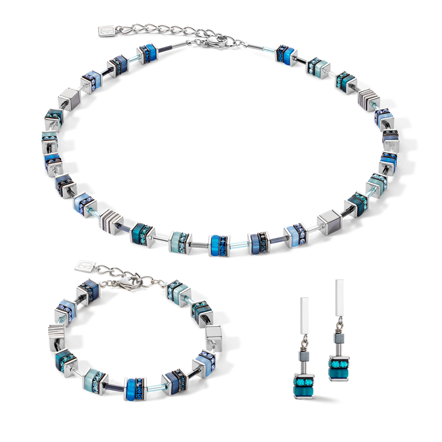 Collana Sparkling Classic Update blu