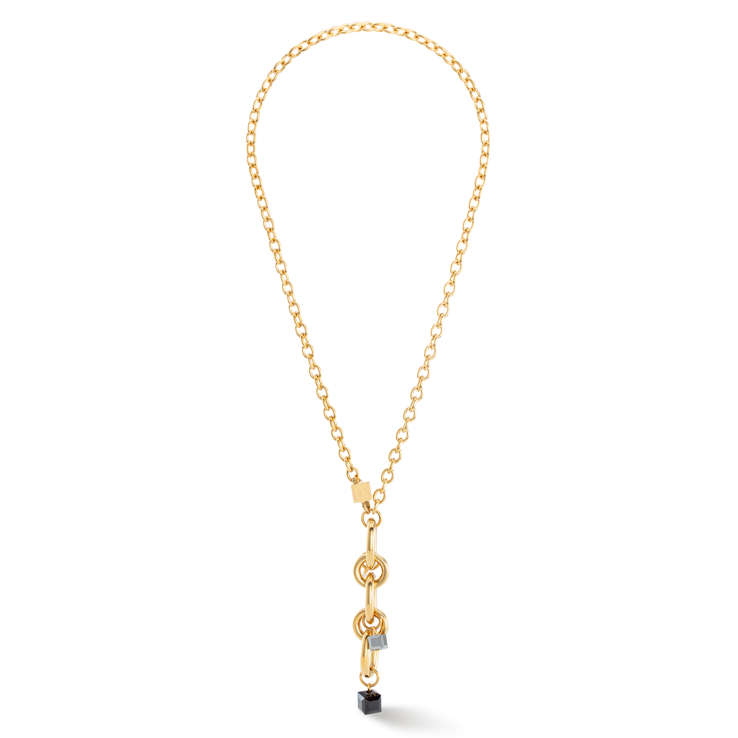 Collana Chunky Chain oro-nero