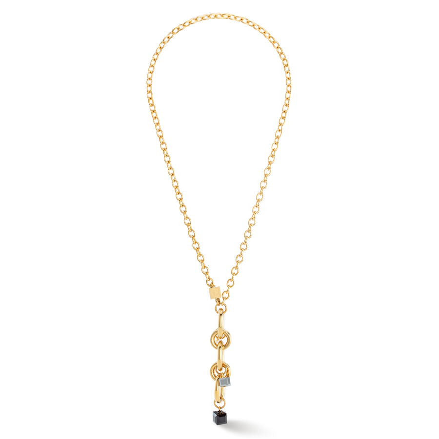 Collana Chunky Chain oro-nero