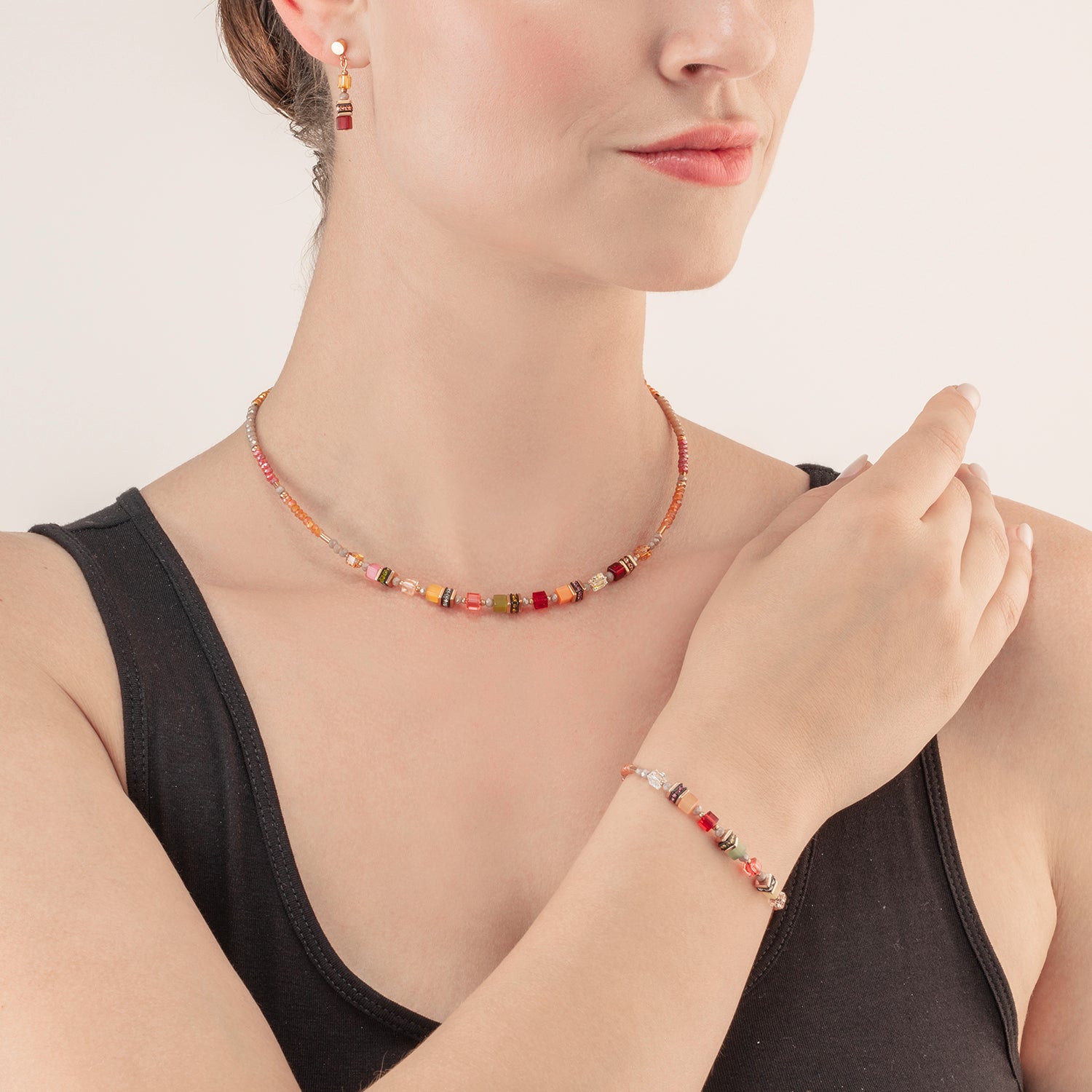 Collana Cube Story Sparkling Indian Summer