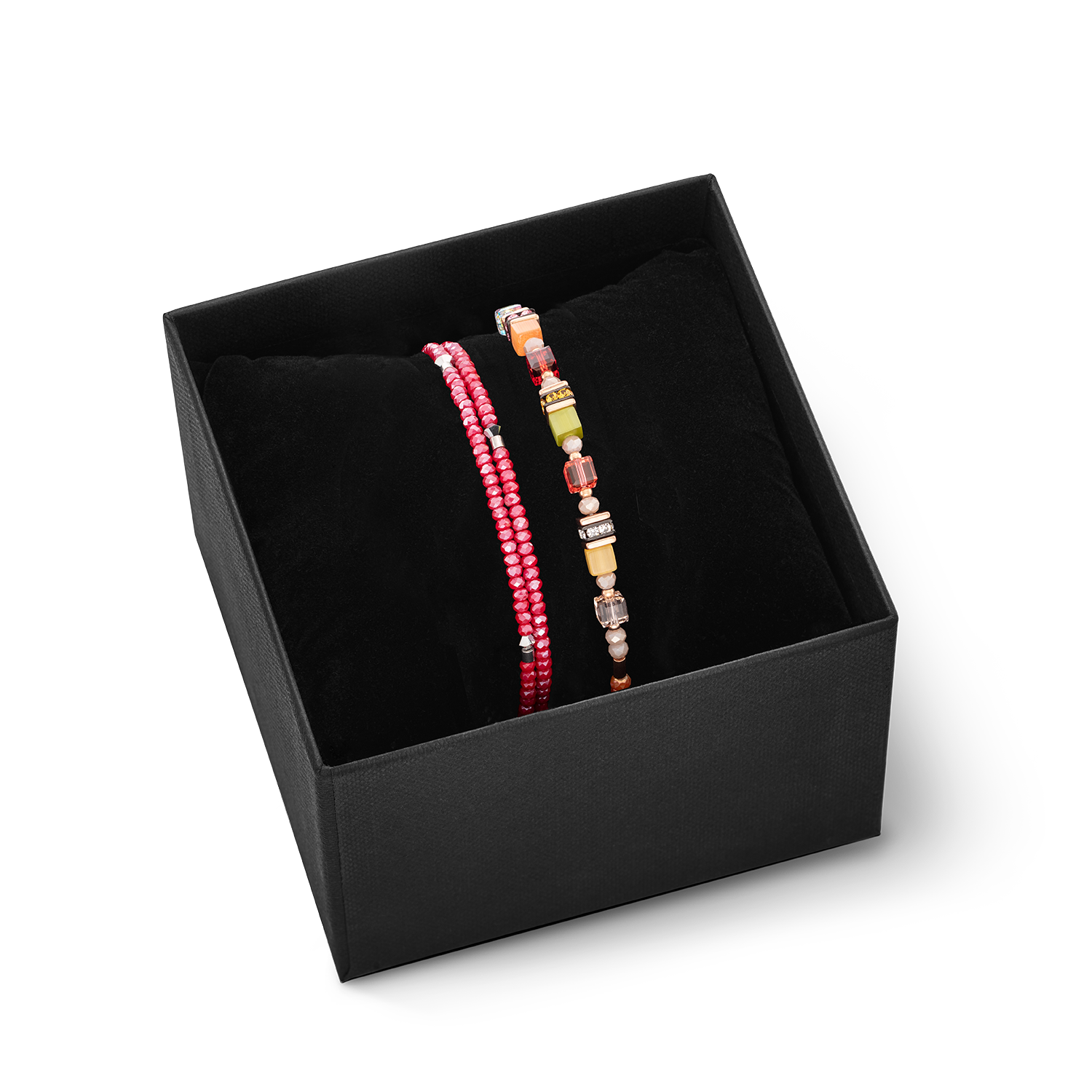 Set de gioielli Bracciali Cube Story Sparkling e Princess Pearls Indian Summer