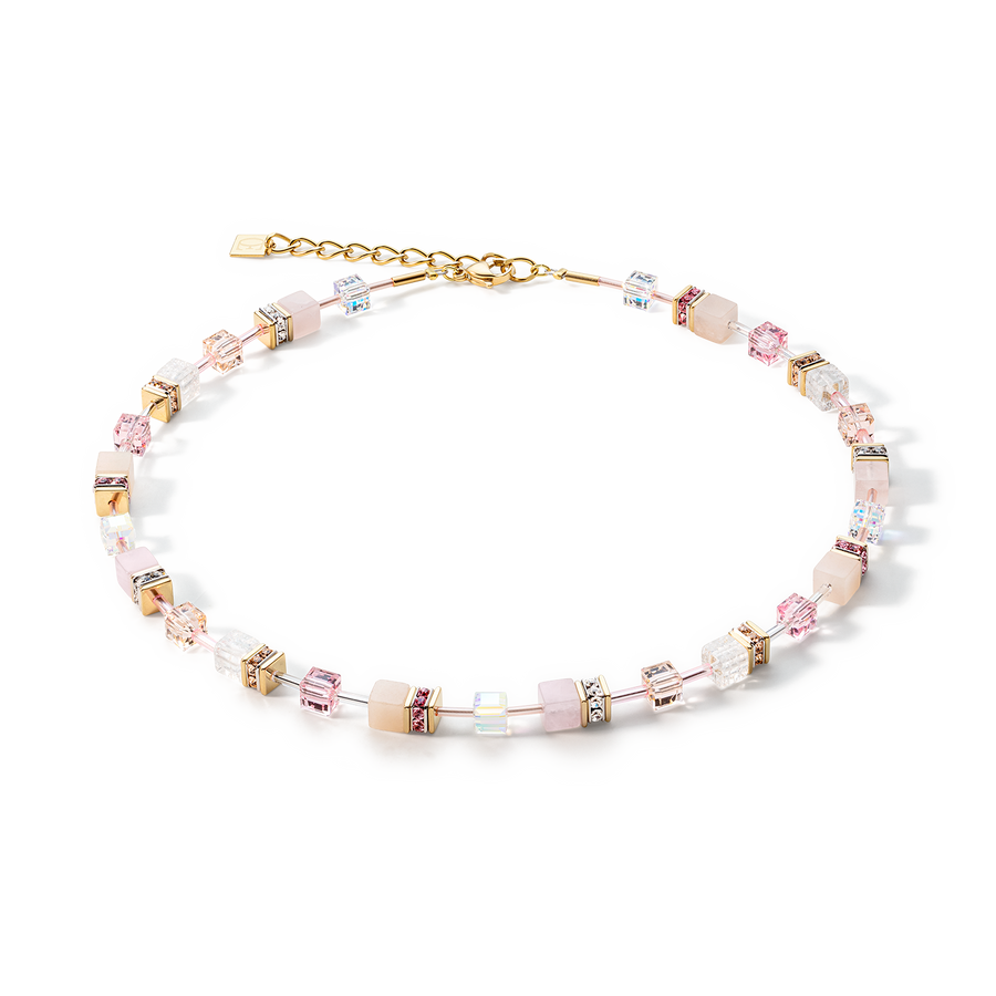 Collana GeoCUBE® Iconic Precious rosa chiaro
