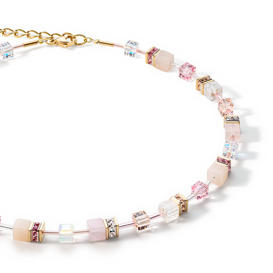 Collana GeoCUBE® Iconic Precious rosa chiaro
