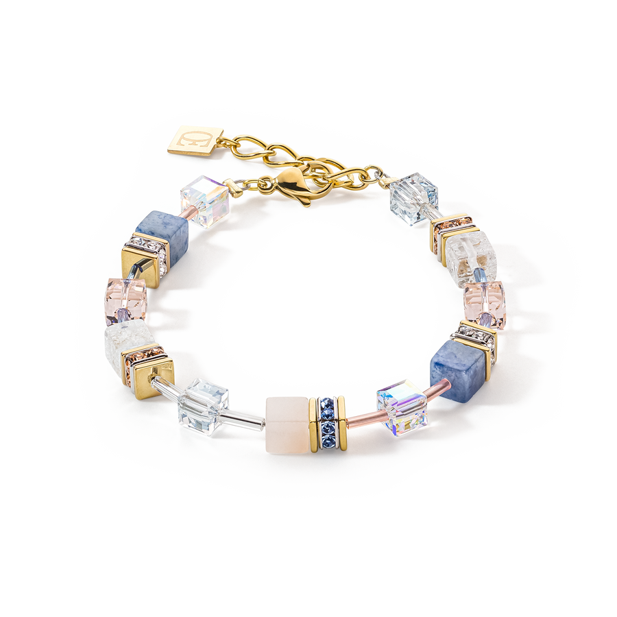 Bracciale GeoCUBE® Iconic Precious blu chiaro