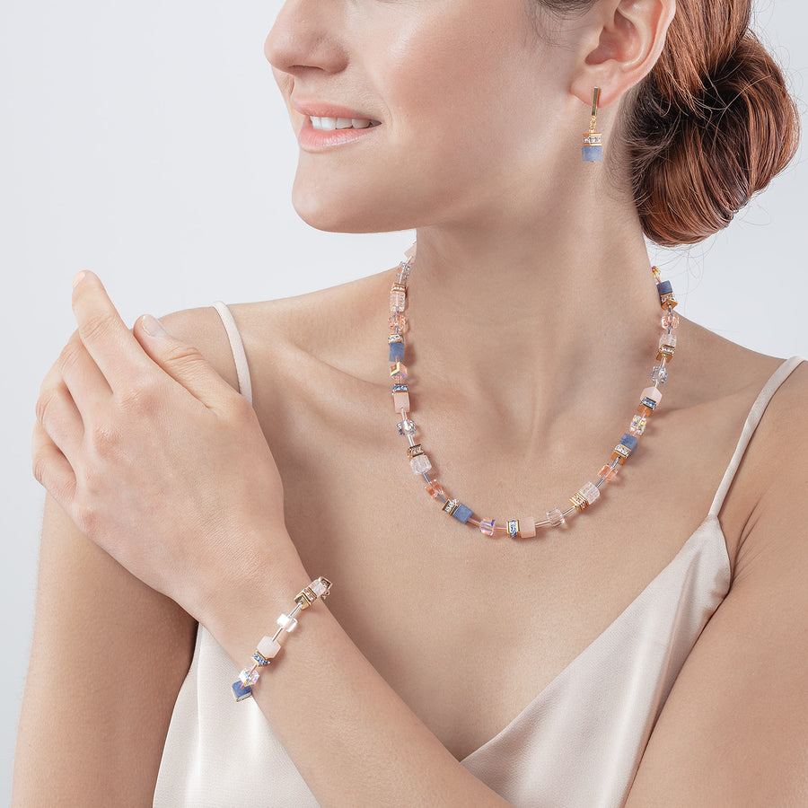 Bracciale GeoCUBE® Iconic Precious blu chiaro