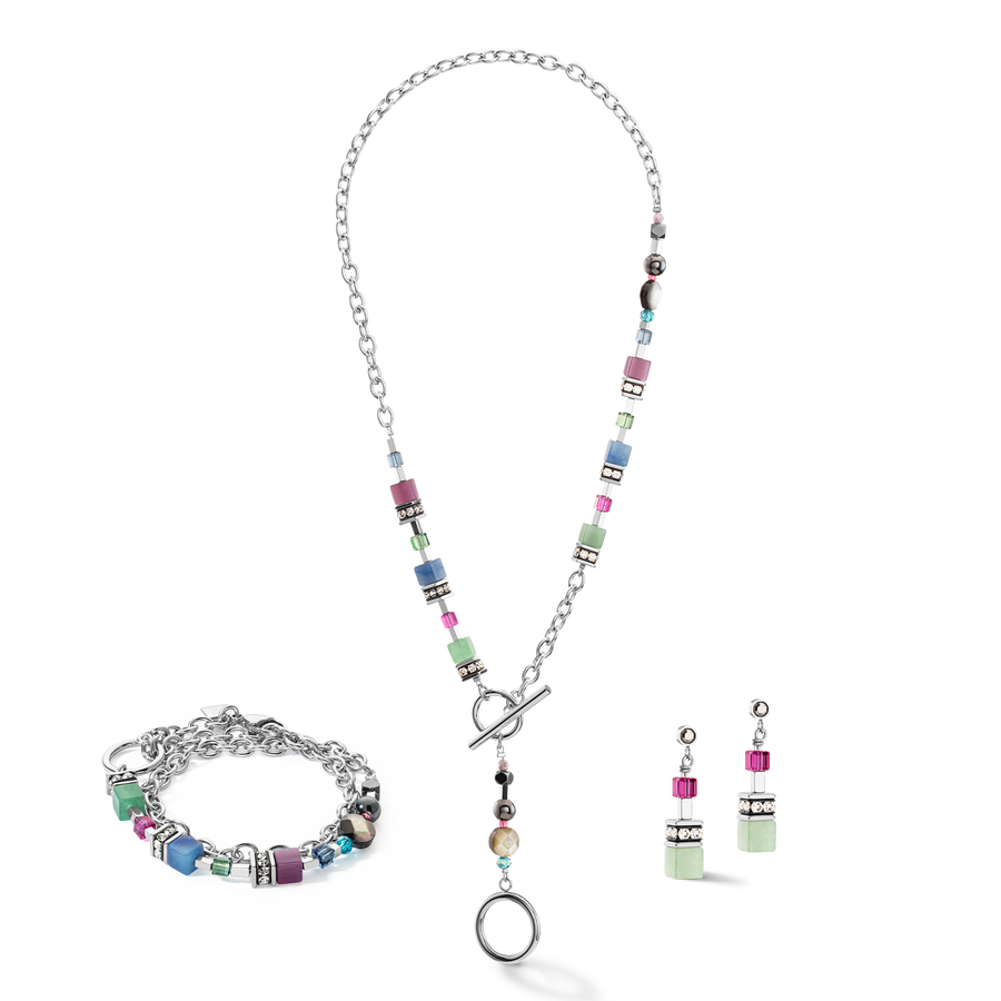 Bracciale GeoCUBE® Fusion Multicolore Gemstone