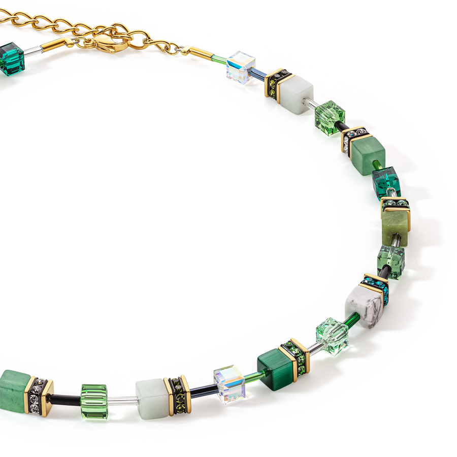 Collana GeoCUBE® Iconic Precious verde