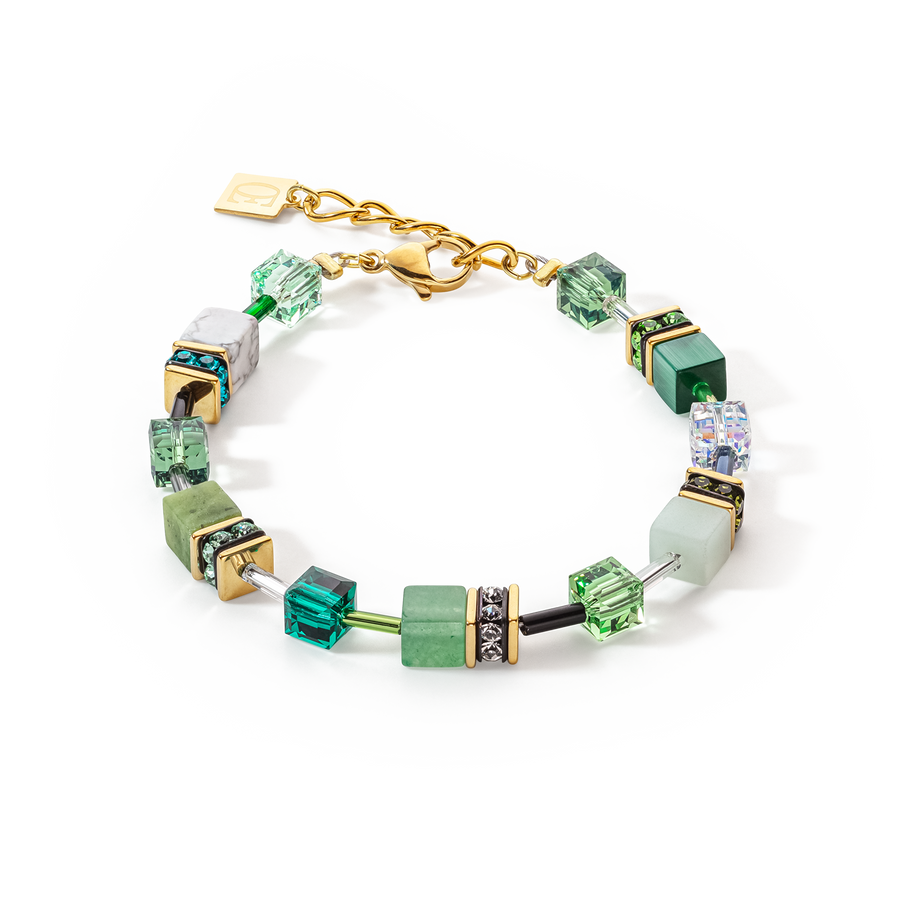 Bracciale GeoCUBE® Iconic Precious verde