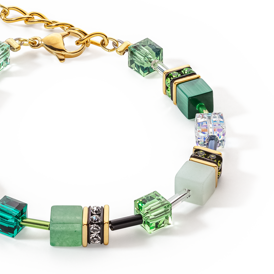 Bracciale GeoCUBE® Iconic Precious verde