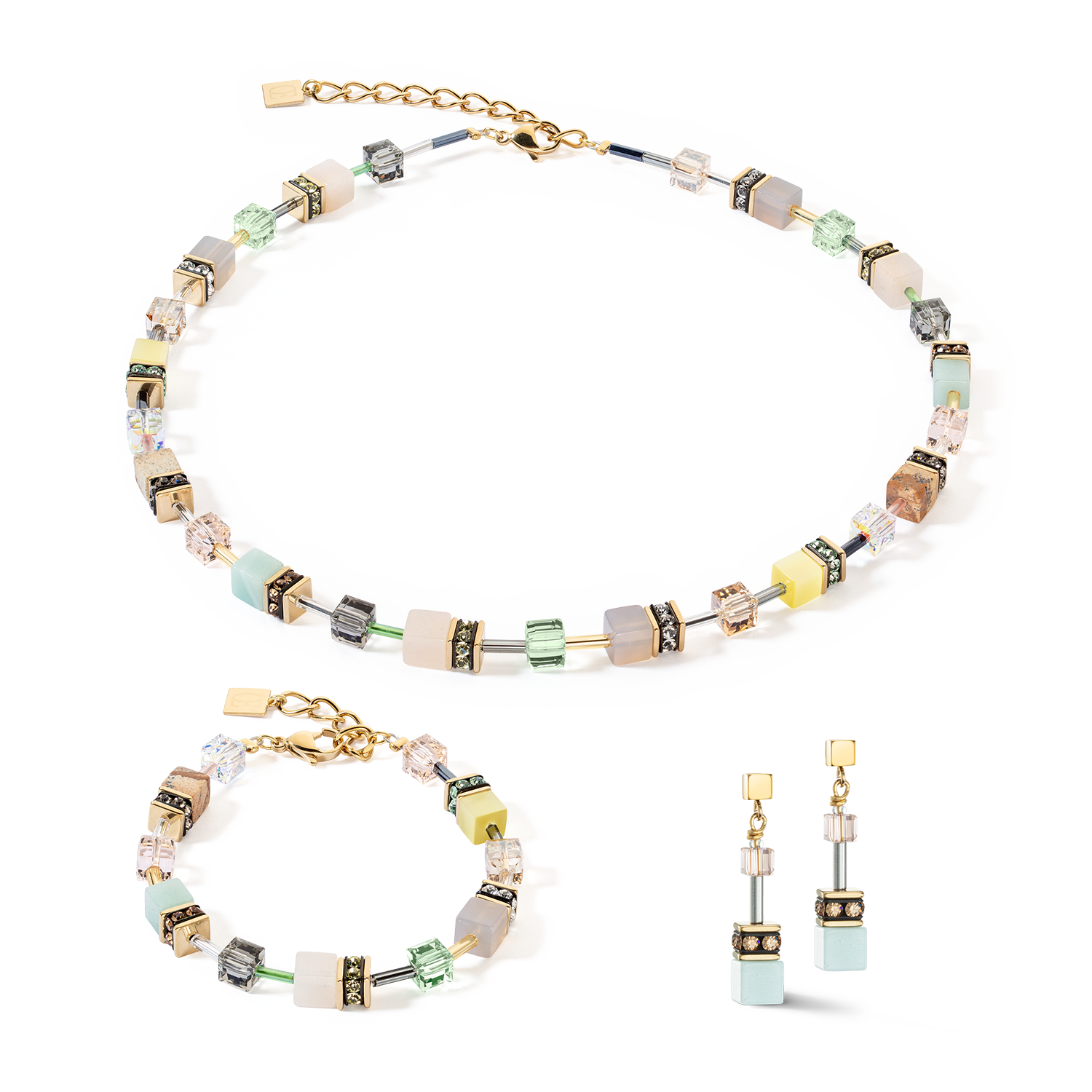 Bracciale GeoCUBE® Iconic Precious multicolour gentle