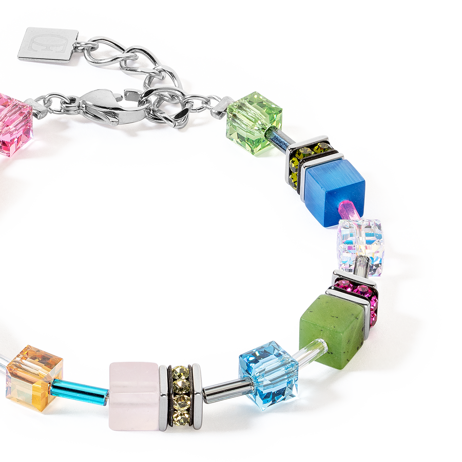 Bracciale GeoCUBE® Iconic Precious multicolour boho