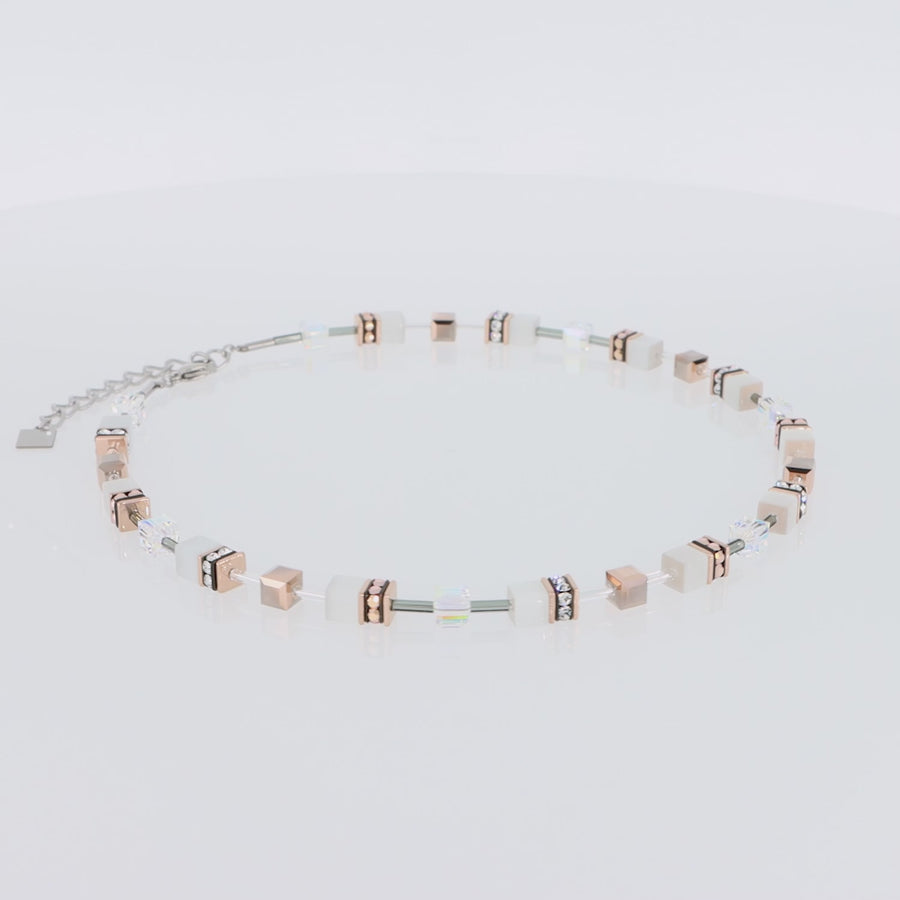 Collana GeoCUBE® bianco