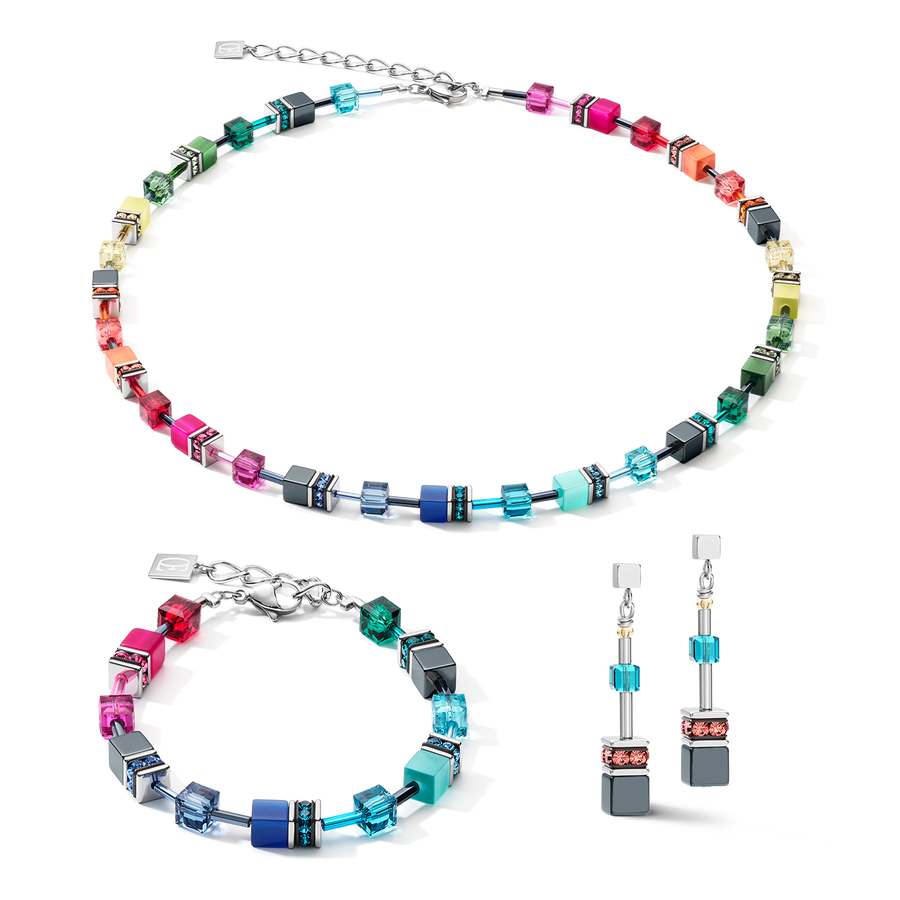 Braccialetto GeoCUBE® medium multicolor rainbow
