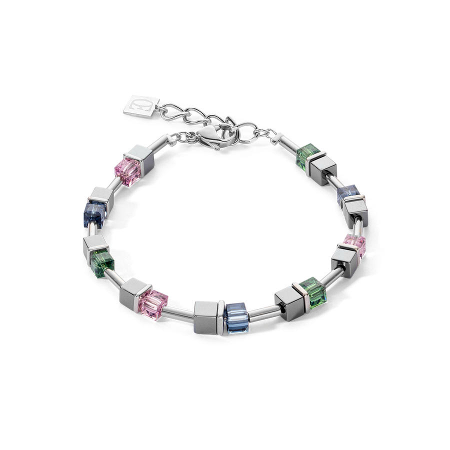 Braccialetto Cube Story Colour Couple ematite vintage